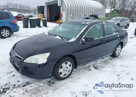 2006 Honda Accord 2.4 Lx из США, поврежденный, VIN 3HGCM564X6G710778